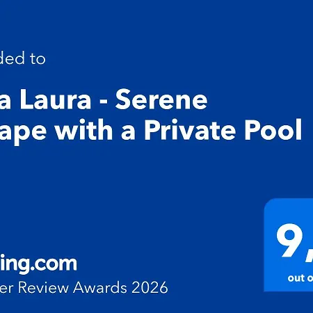 Villa Laura - Serene Escape With A Private Pool Spartia
